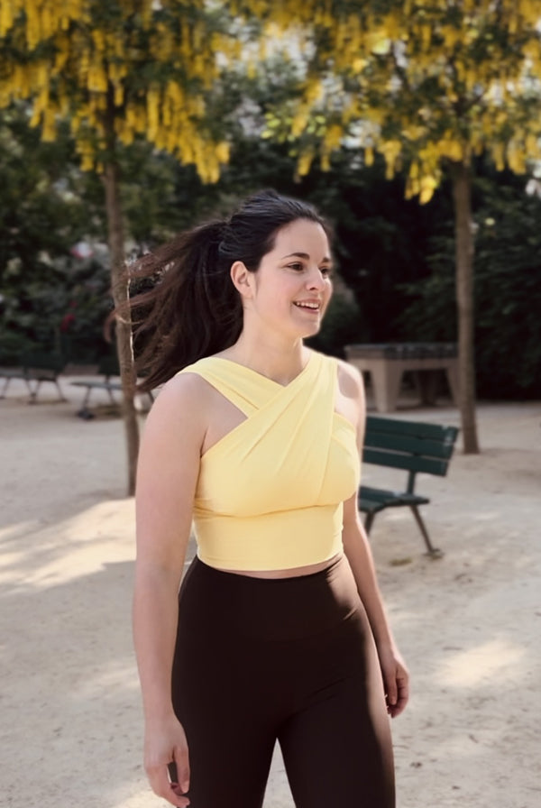 Draped Top Uni Colors