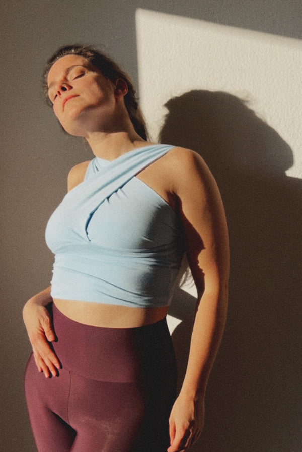 Draped Top Cotton Uni colors