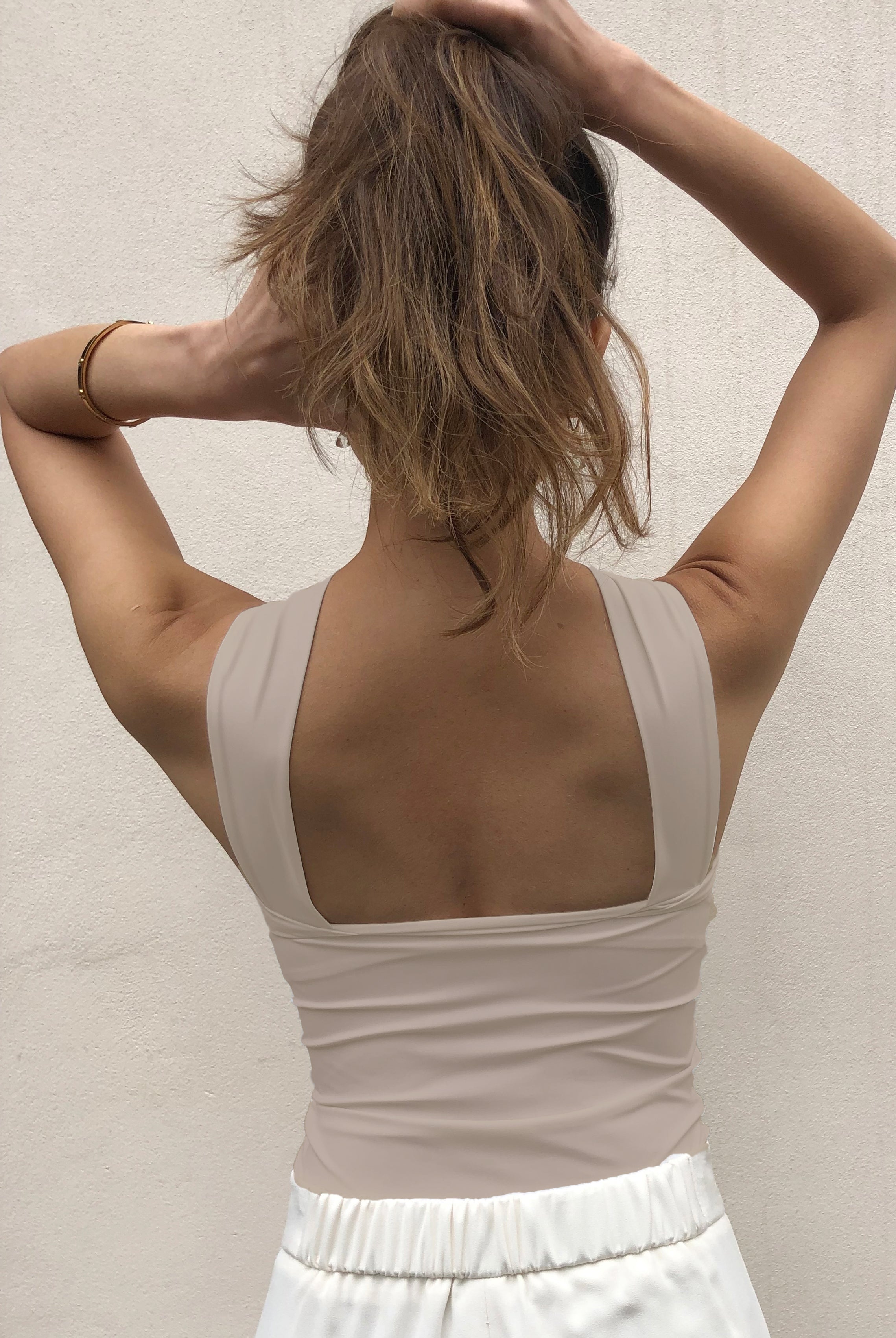 Draped Top Long Uni Colors | Activewear Tops | Take It Easy Honey