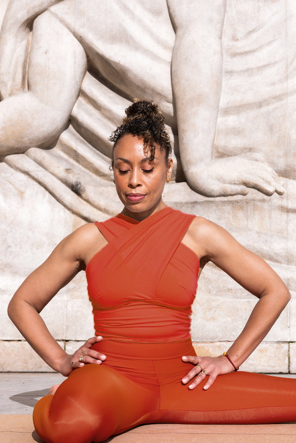 Draped Top Uni Colors