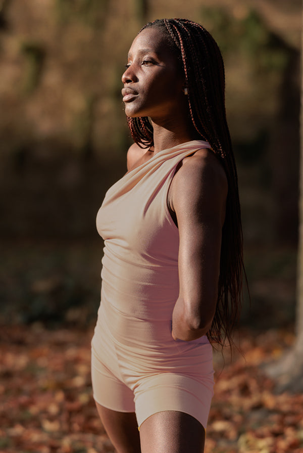 One Shoulder Top Cotton